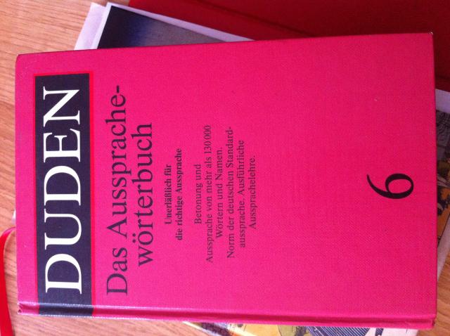 Daiktas Vokiečių kalbos tarties žodynas