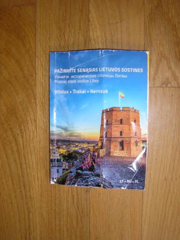 Daiktas Knygele "Pažinkite senąsias Lietuvos sostines"