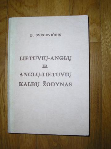 Daiktas Knyga "Lietuvių-anglų, anglų-lietuvių kalbų žodynas"