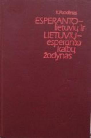 Daiktas liet.-esperanto,esperanto-liet.kalbų žodynas
