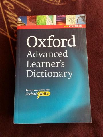 Daiktas Oxford Advanced Learner's Dictionary