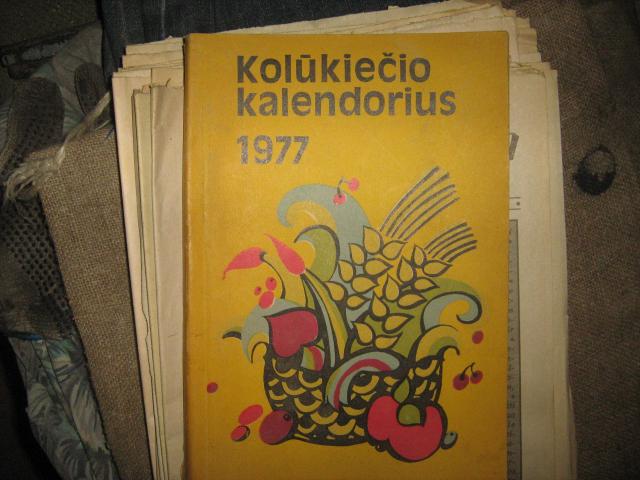 Daiktas Kolūkiečio kalendorius