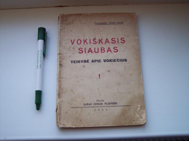 Daiktas Knyga "vokiskas siaubas 1934m.