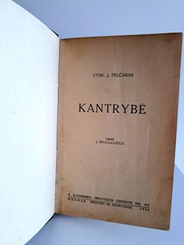 Daiktas Kantrybė 4€