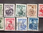 Daiktas Austrijos pašto ženklai su moterimis