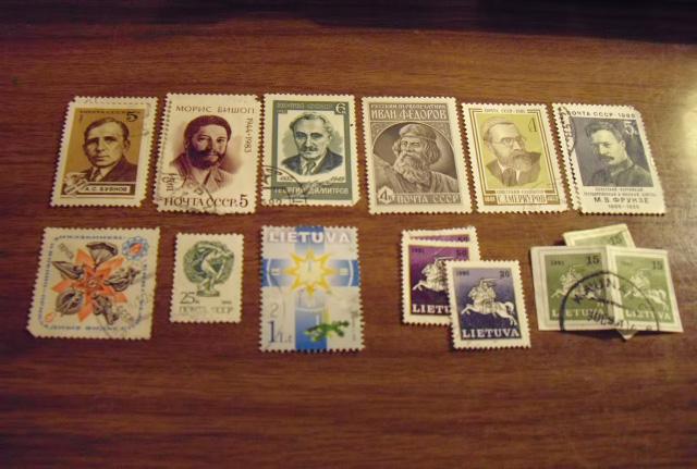 Daiktas Pašto ženklai (markutės)