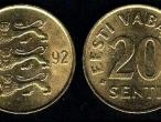 Daiktas ESTIJOS 20 senti 1992m