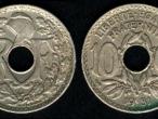 Daiktas Prancuzijos 10centimu 1921m