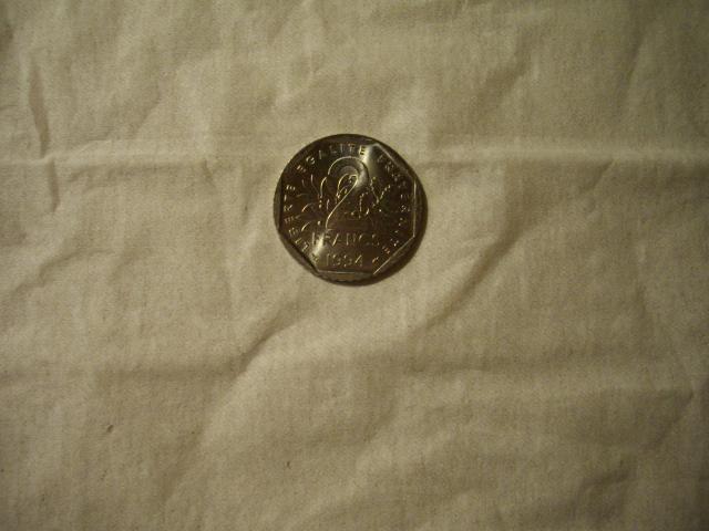 Daiktas Prancūzijos 2 frankai