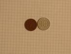 Daiktas Cekoslovakijos monetos