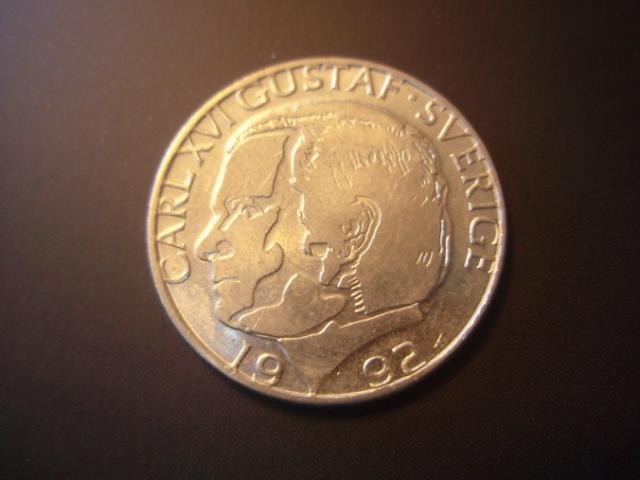 Daiktas Švedijos krona 1992 m.