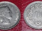 Daiktas Šveicarija - 10 rapenų (1955)