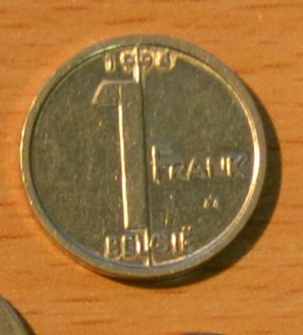 Daiktas belgija 1 frankas 1994m