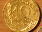 Daiktas prancuzija 10 sentimu 1997m 1996m