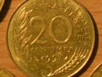 Daiktas prancuzija 20 sentimu 1994m 1997m