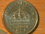Daiktas svedija 1 krona 2001m