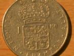 Daiktas svedija 1krona 1969m