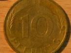 Daiktas vokietija 10 pfenigiu 1989m