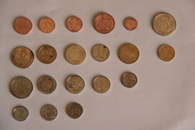 Daiktas Ivairiu saliu monetos nuo 1976 m