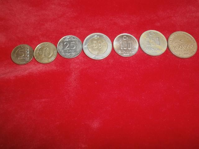 Daiktas Turkiskos monetos