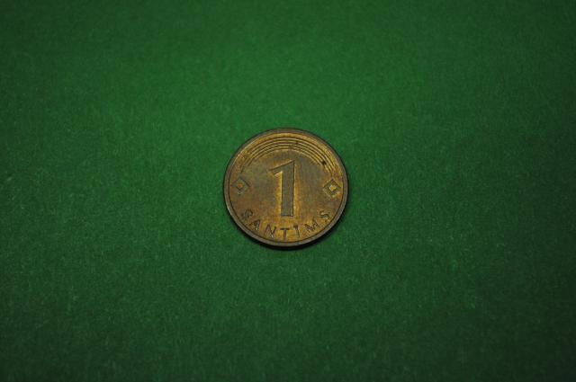 Daiktas 1 santimas - 2008m. (Latvija) B3