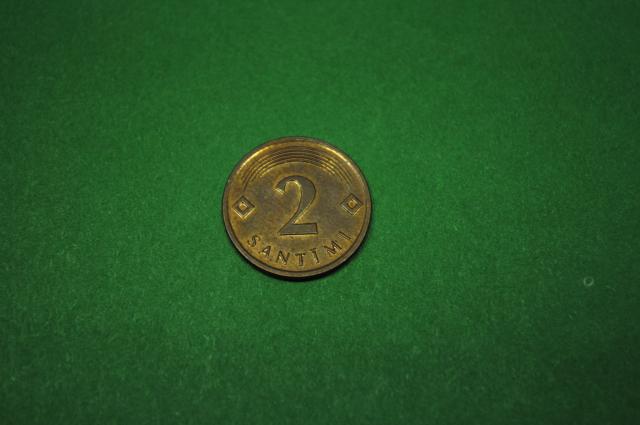 Daiktas 2 santimai - 2009m. (Latvija) B4