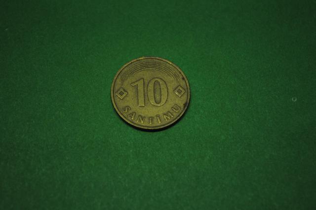 Daiktas 10 santimų - 1992m. (Latvija) B8