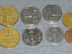 Daiktas slovakiskos monetos