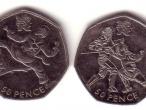 Daiktas Anglijos progines monetos