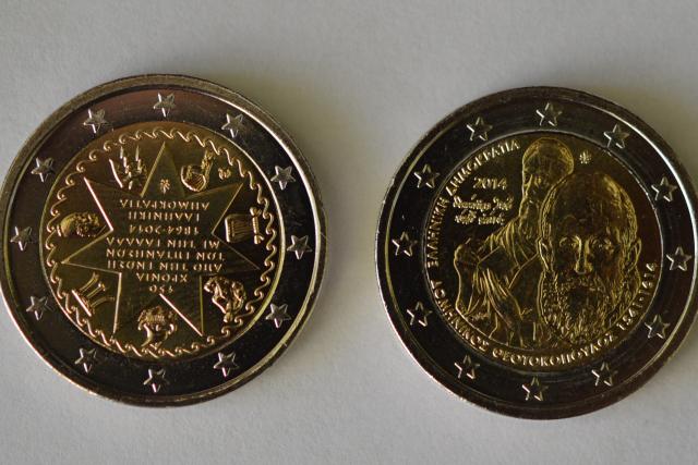 Daiktas Proginės 2 euru monetos