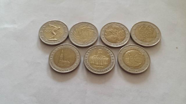 Daiktas 2 Eurų monetos
