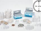 Daiktas Plastikinės kapsulės monetoms, 14 - 62mm monetoms