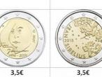 Daiktas Suomijos 2EUR progines monetos