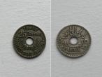 Daiktas Prancūzijos kolonija Tunisas 25 centimes 1920 m