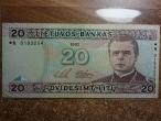Daiktas 1993 reti replacement litų banknotai