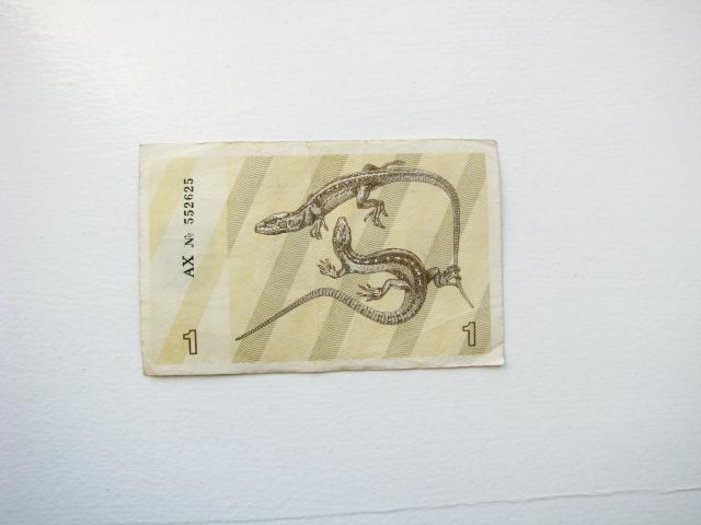 Daiktas Lietuvos 1 talonas 1991 m