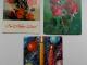 Tarybiniai atvirukai su gėlėmis Anykščiai - parduoda, keičia (2)