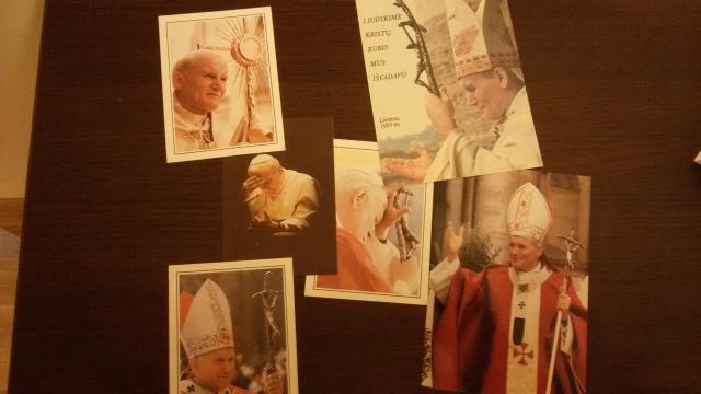 Daiktas Popiezius Jonas Paulius ii