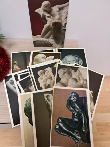 Daiktas Rodeno skulptūrų atvirukų komplektas 3€