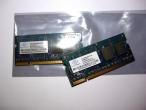 Daiktas 2x nanya 512mb pc2-5300 667mhz cl5 ddr2 sodimm laptop ram 1GB