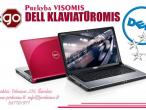 Daiktas Dell nešiojamųjų kompiuterių klaviatūros, prekyba, remontas, mygtukų keitimas, servisas Nuo 16 €