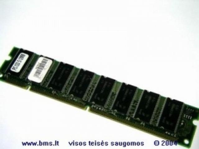 Daiktas dimm 512mb, pc-133 (vienoje plokštėje)