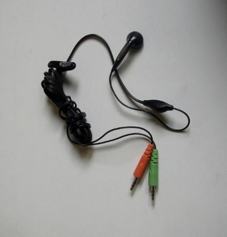 Daiktas Nauja Skype ausinė su mikrofonu pašnekesiams