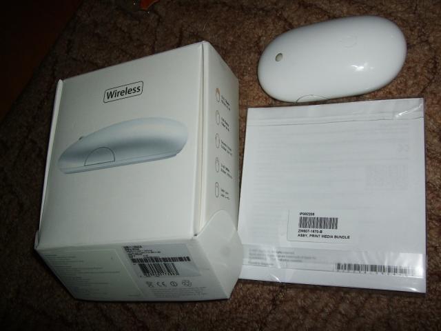 Daiktas Apple Mighty Mouse wireless.Komplektas. pigiai