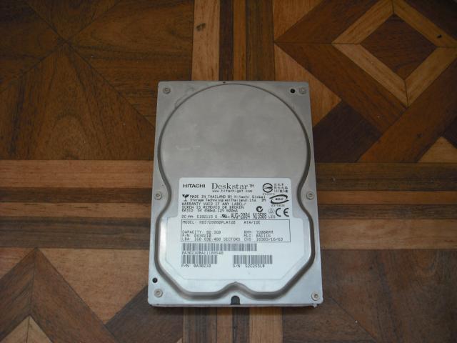 Daiktas Hitachi hdd 80gb