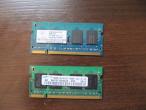 Daiktas 256 512 mb ddr2 RAM laptop