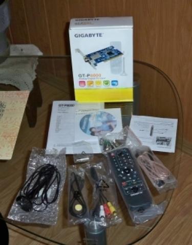 Daiktas Gygabyte GT-P8000 TV card