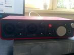 Daiktas Focusrite scarlett 2i2 isorine garso korta