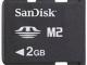 Daiktas Sandisk M2 atminties kortele 2 GB