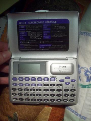 Daiktas elektronine užrašine (nauja,nenaudota)